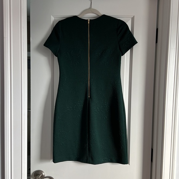 NWOT Calvin Klein dark green size 2 business shift dress - Picture 4 of 4